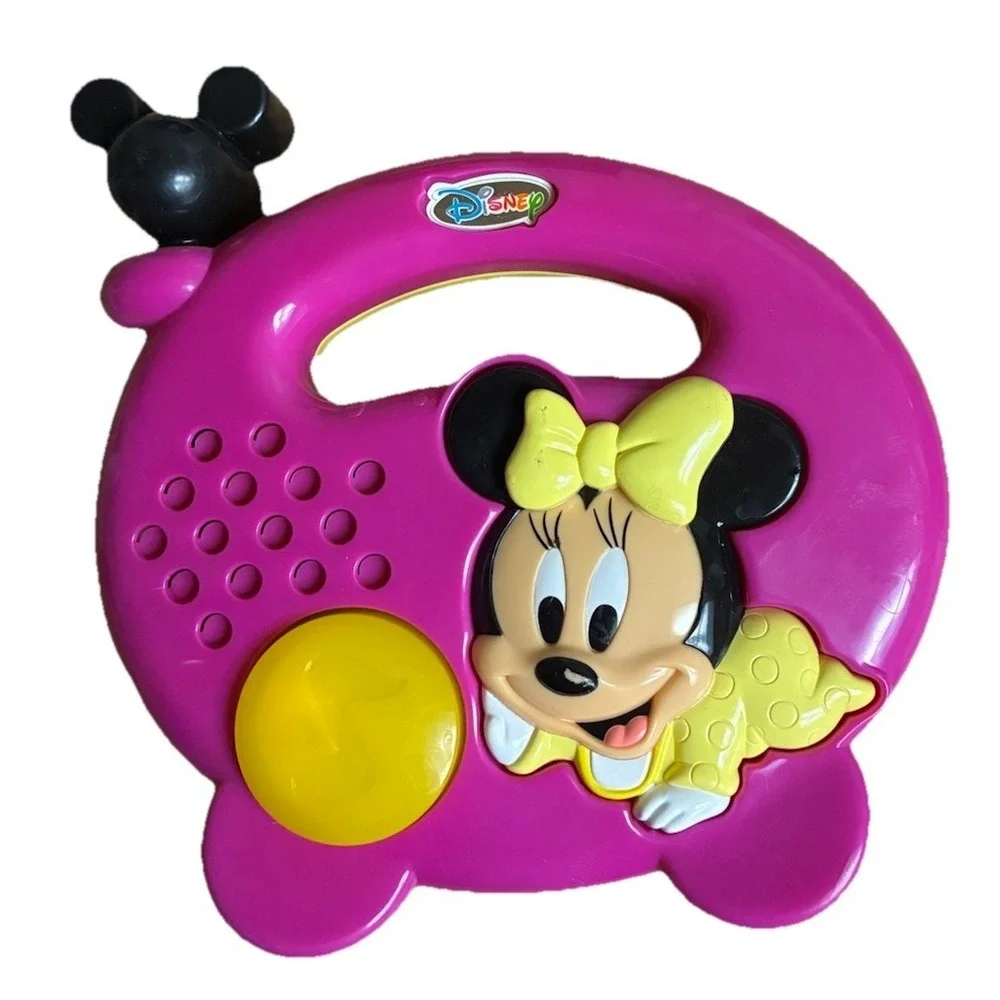 Disney Minnie Baby Activity‎ Radio Pink Sounds Of Nursery Rhymes Vintage Tested